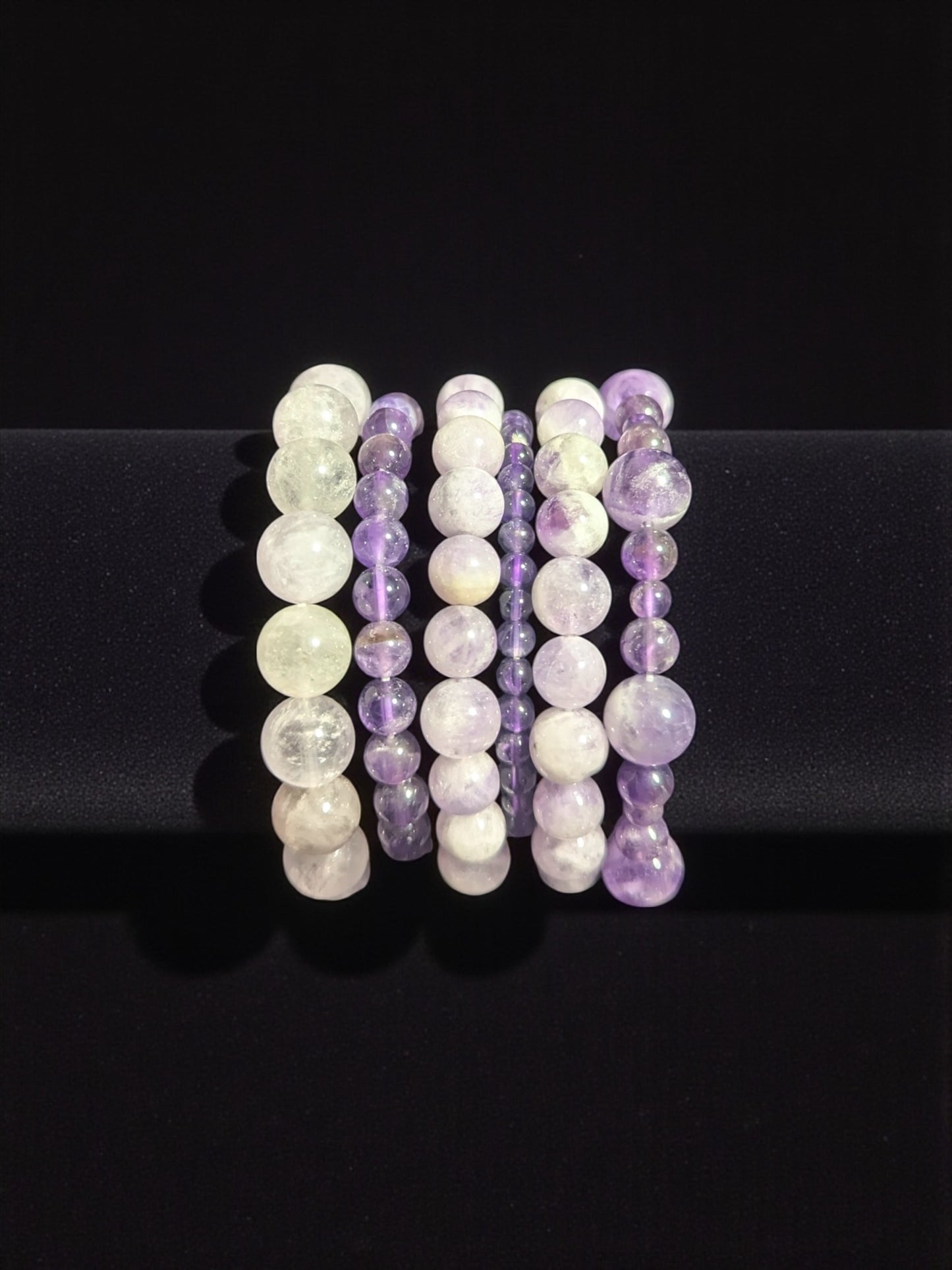 Amethyst Bead Bracelets