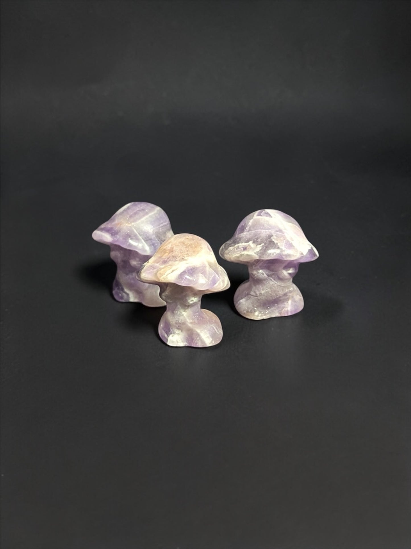 Amethyst Carved Mushroom Goddess