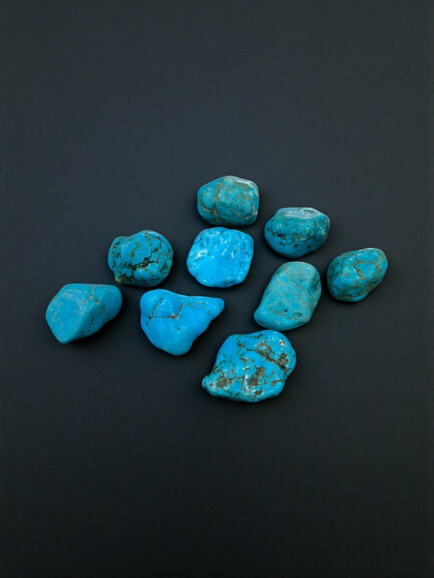 Blue Howlite Tumbles