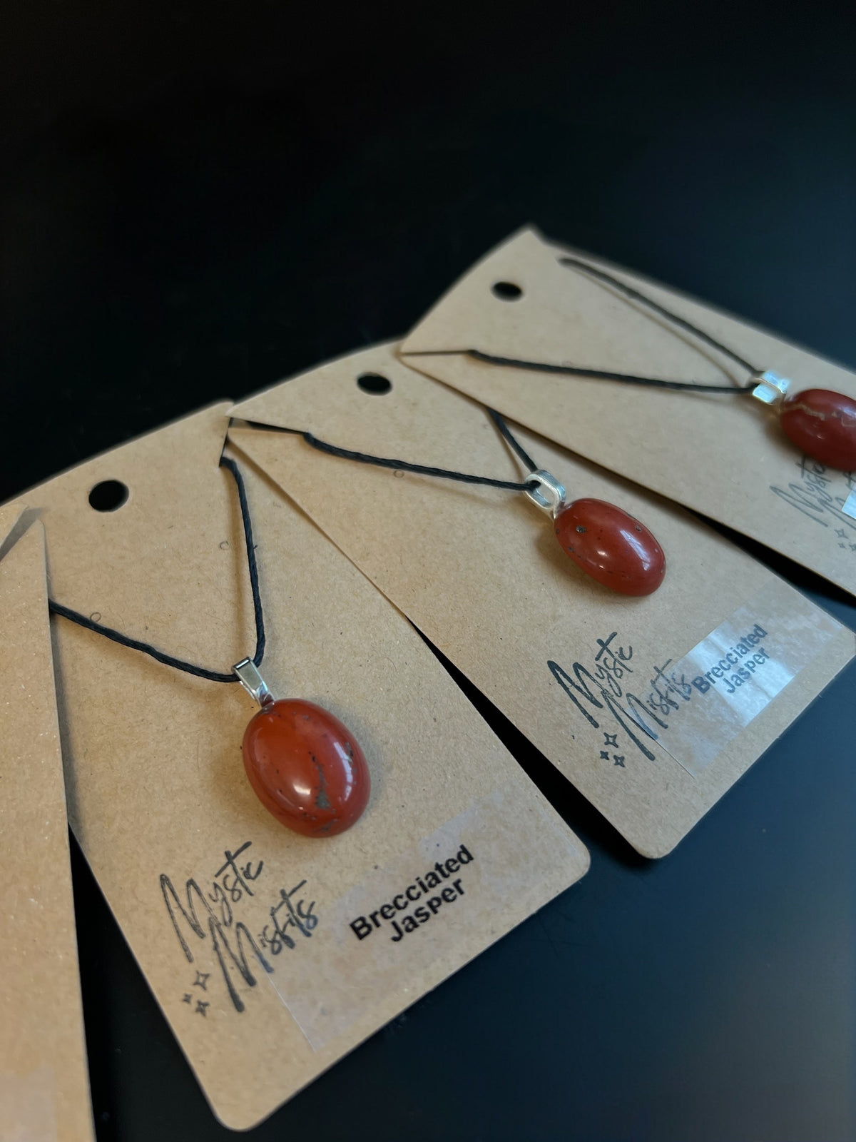 Brecciated Jasper Pendants