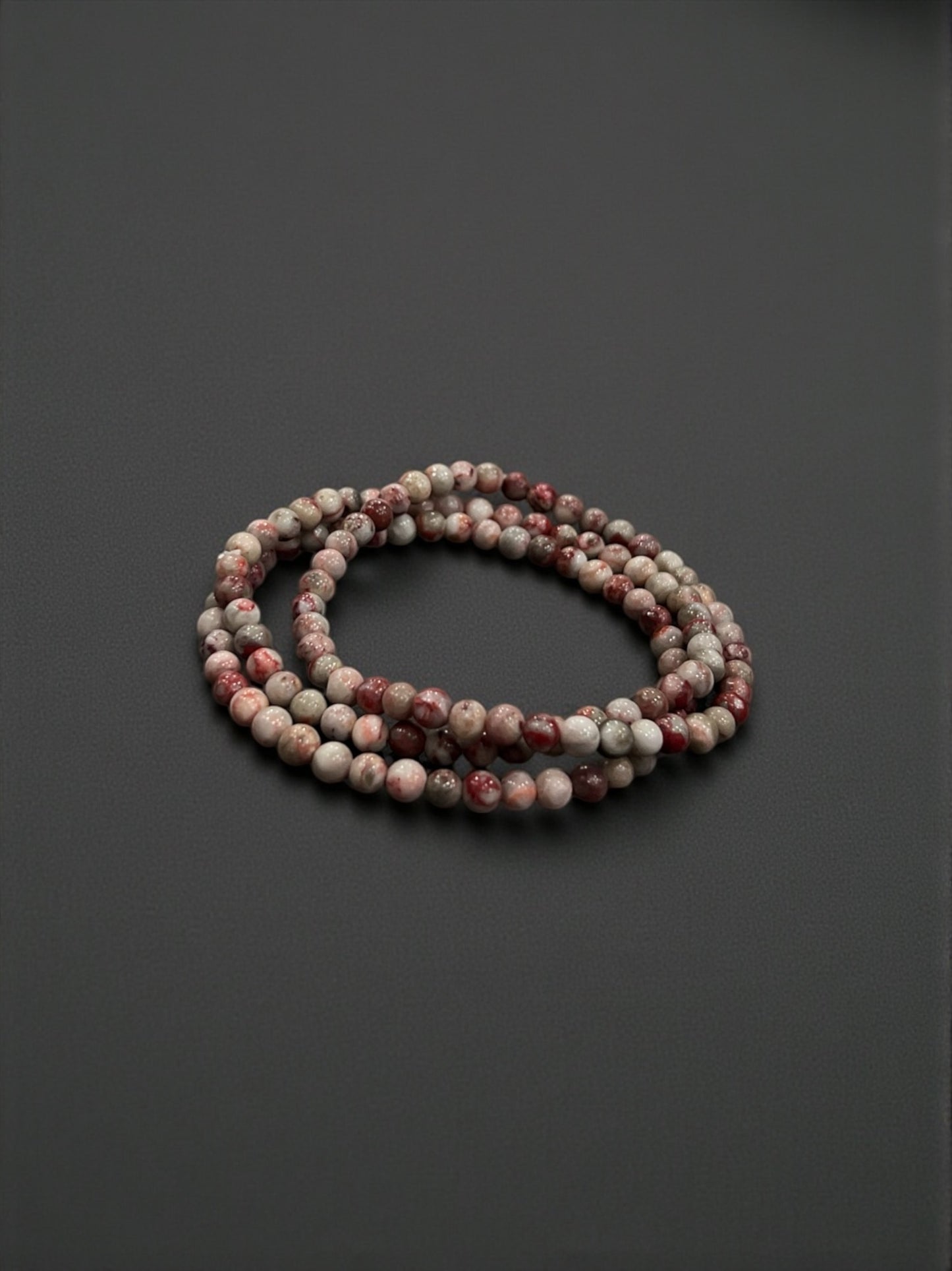 Cinnabrite Bead Bracelets