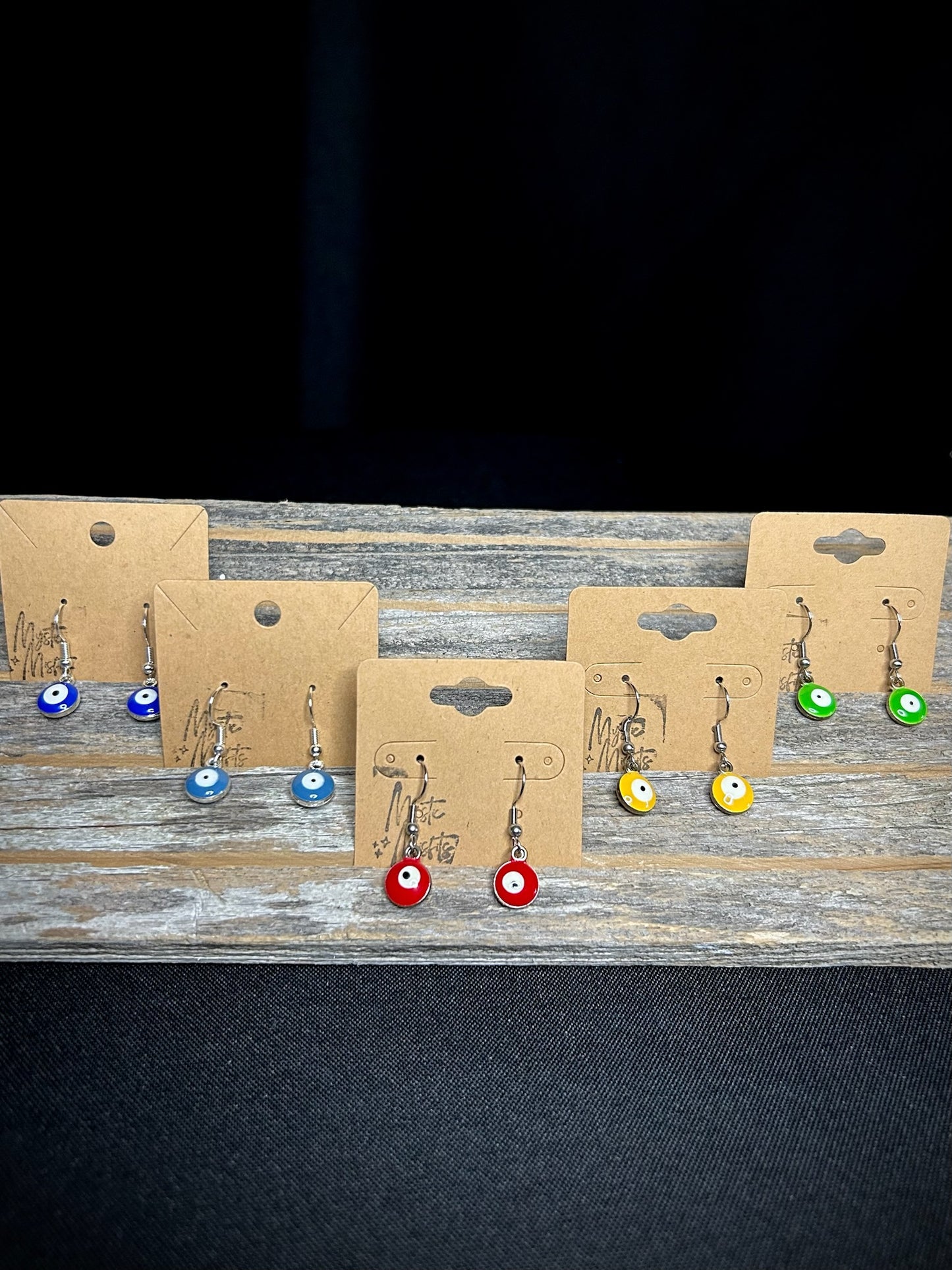 Evil Eye Dangling Earrings