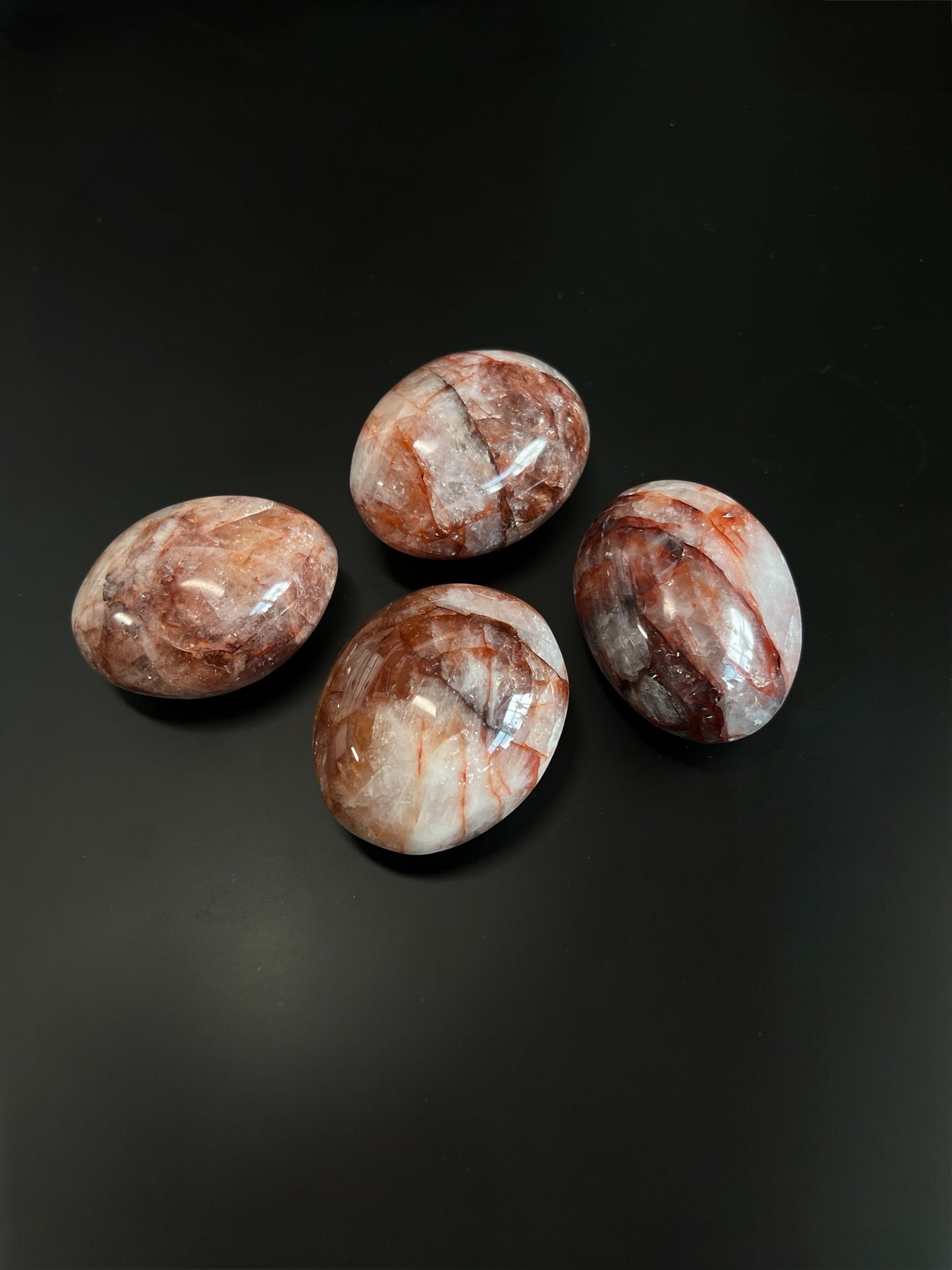 Fire Quartz Palmstones