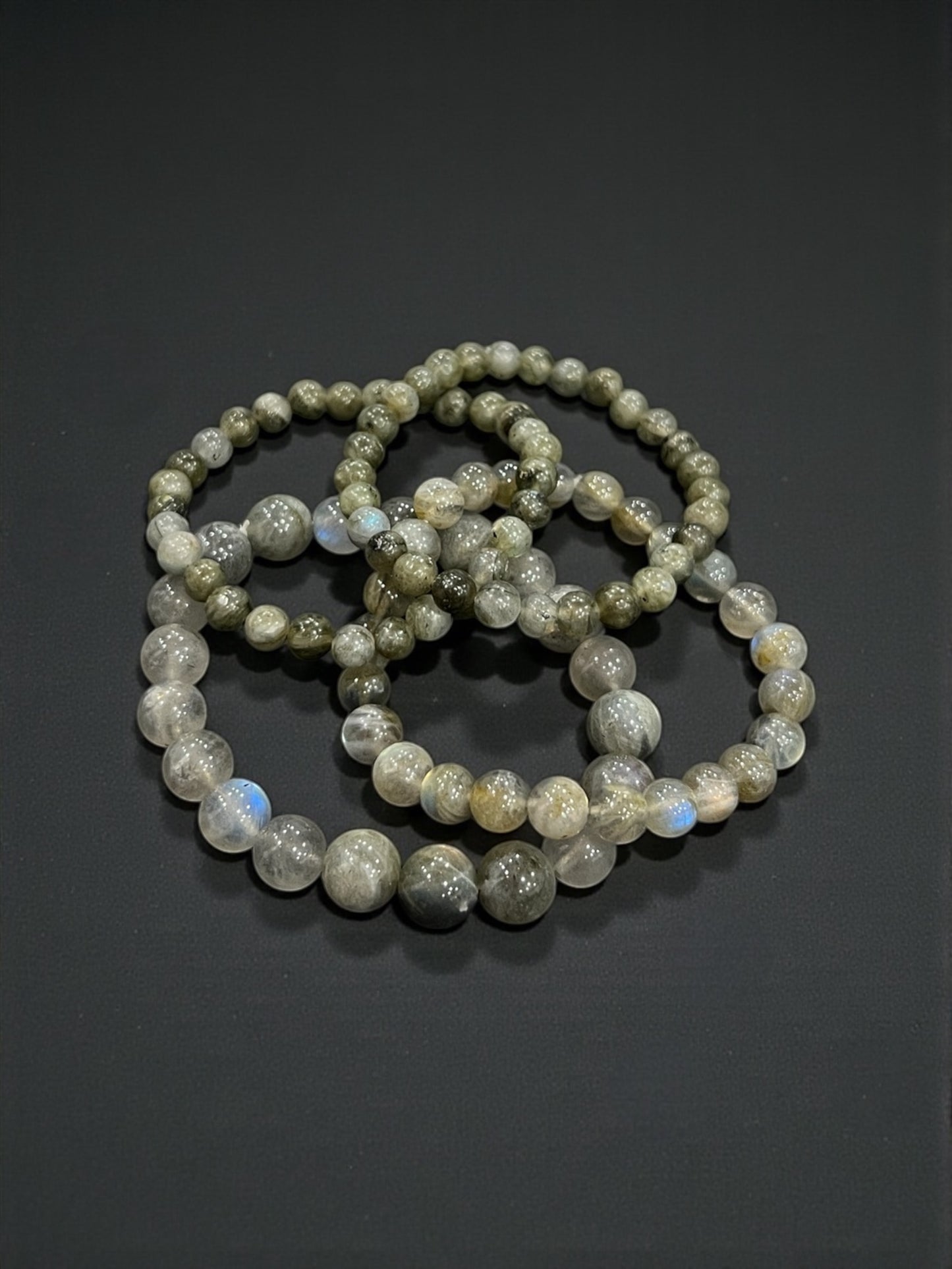 Labradorite Bead Bracelets