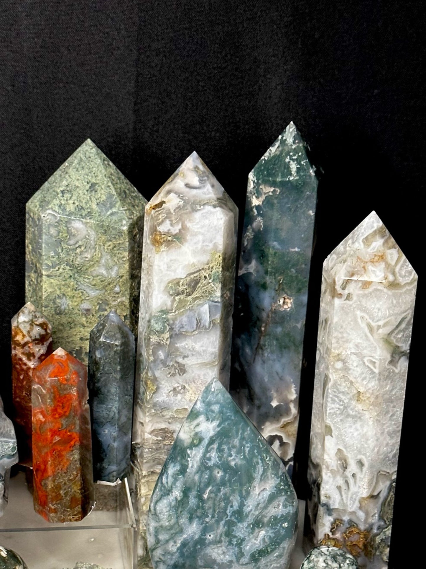 Moss Agate Towers