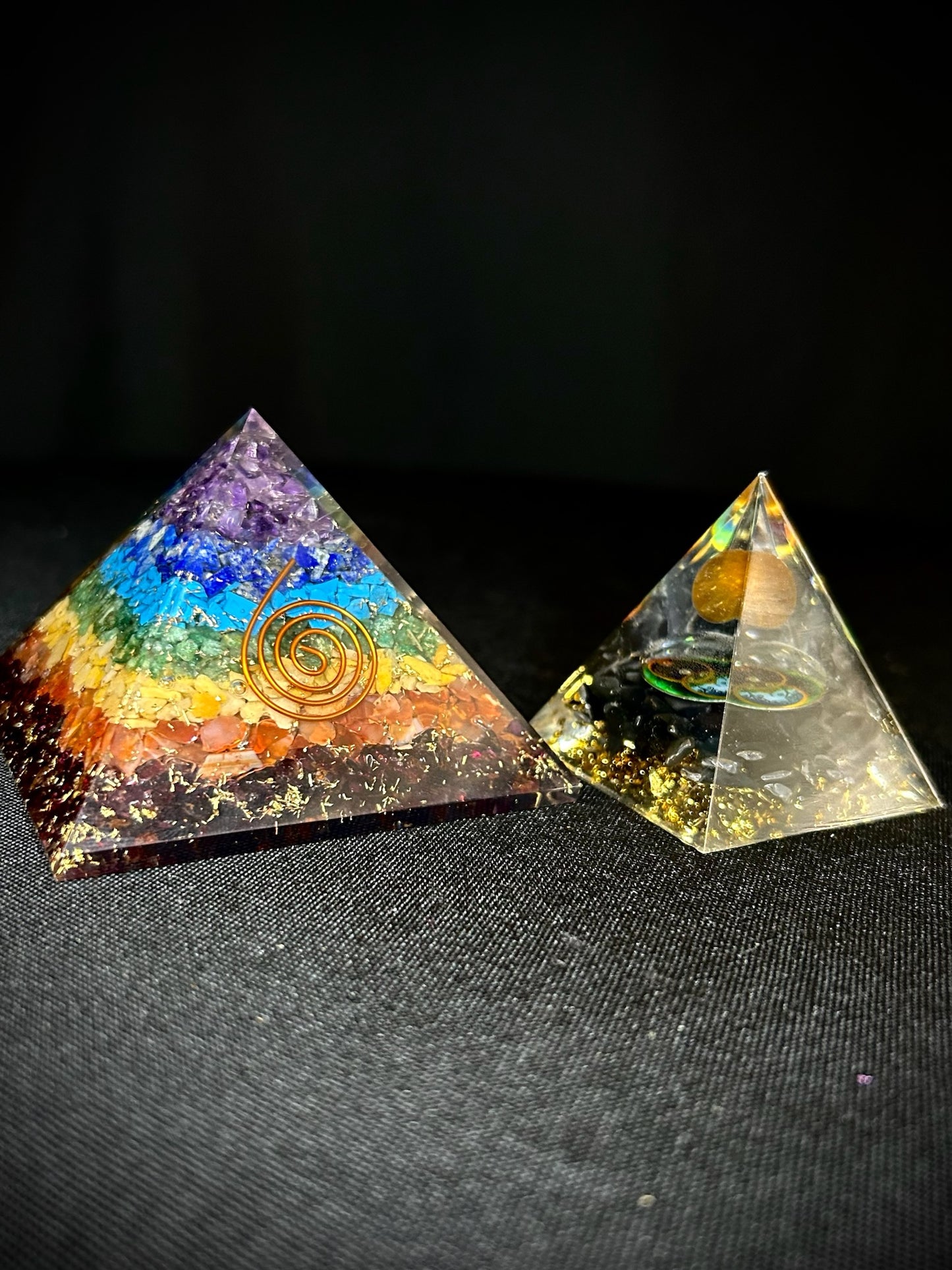 Orgonite Resin Pyramids