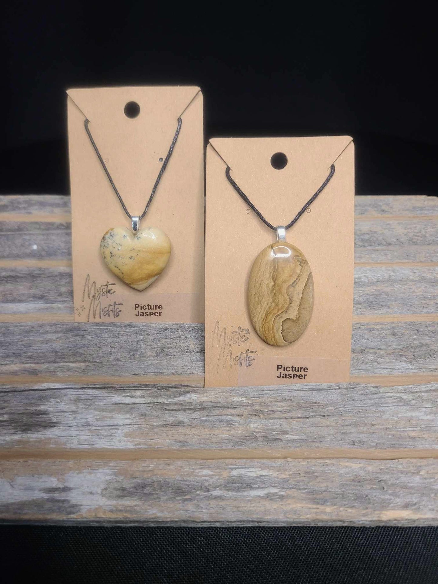 Picture Jasper Pendants