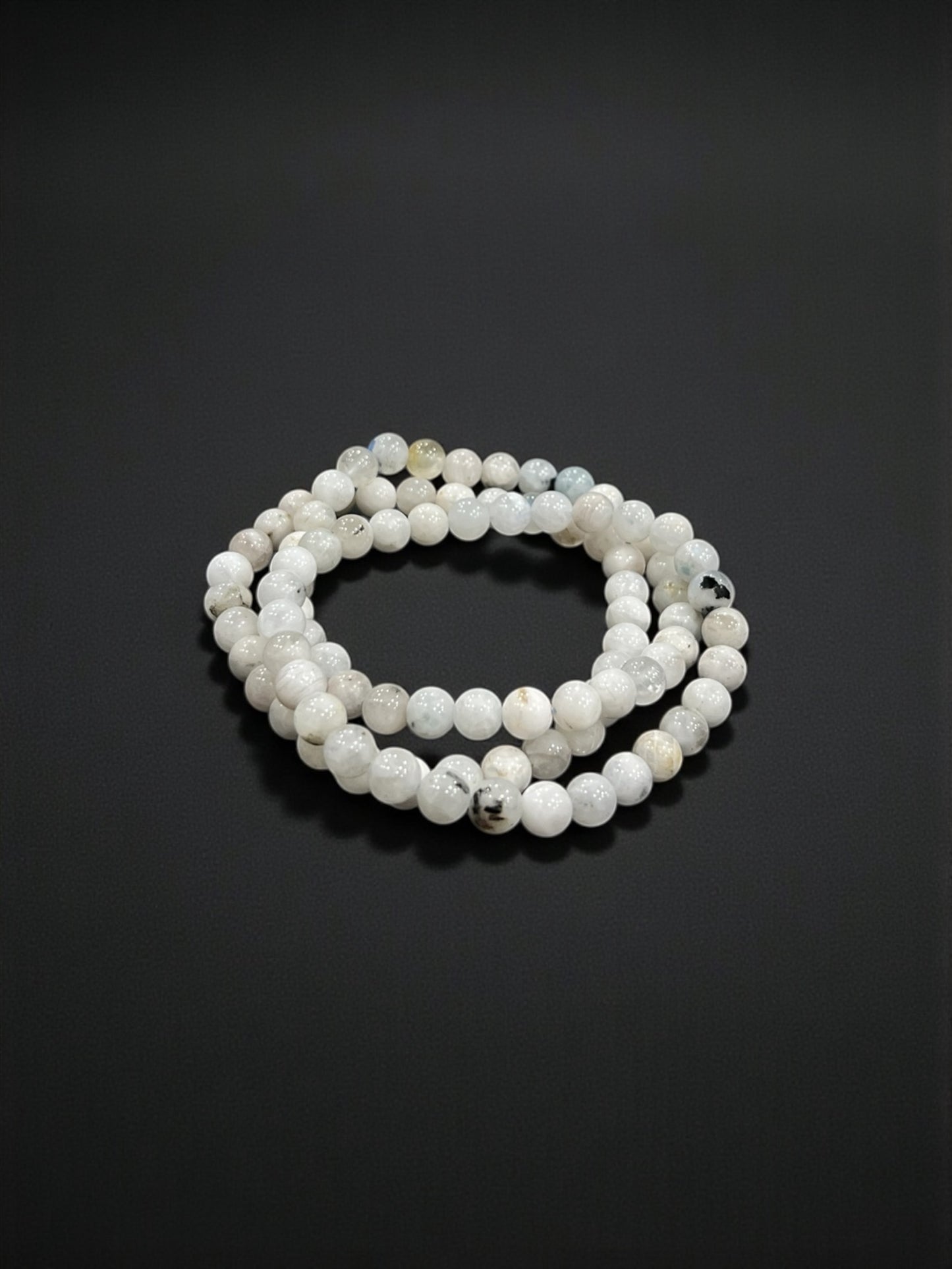 Rainbow Moonstone Bead Bracelets