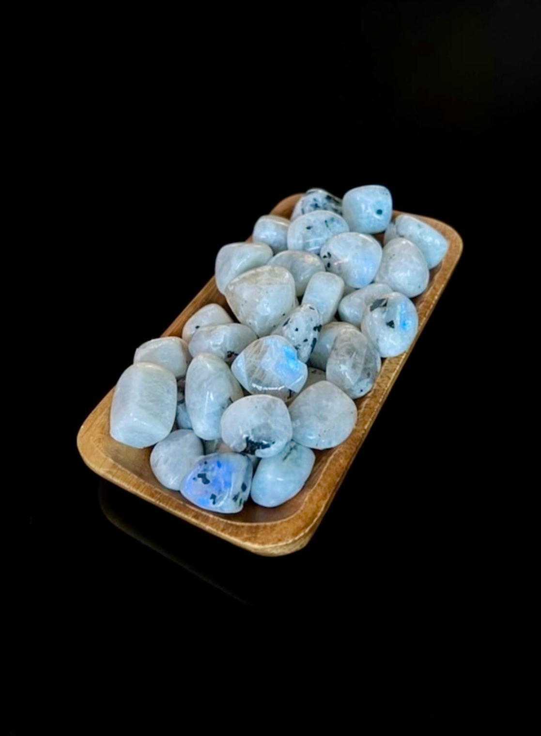 Rainbow Moonstone Tumbles