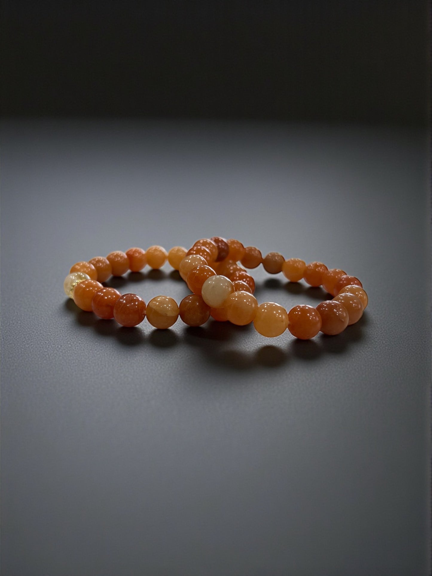 Red Aventurine Bead Bracelets