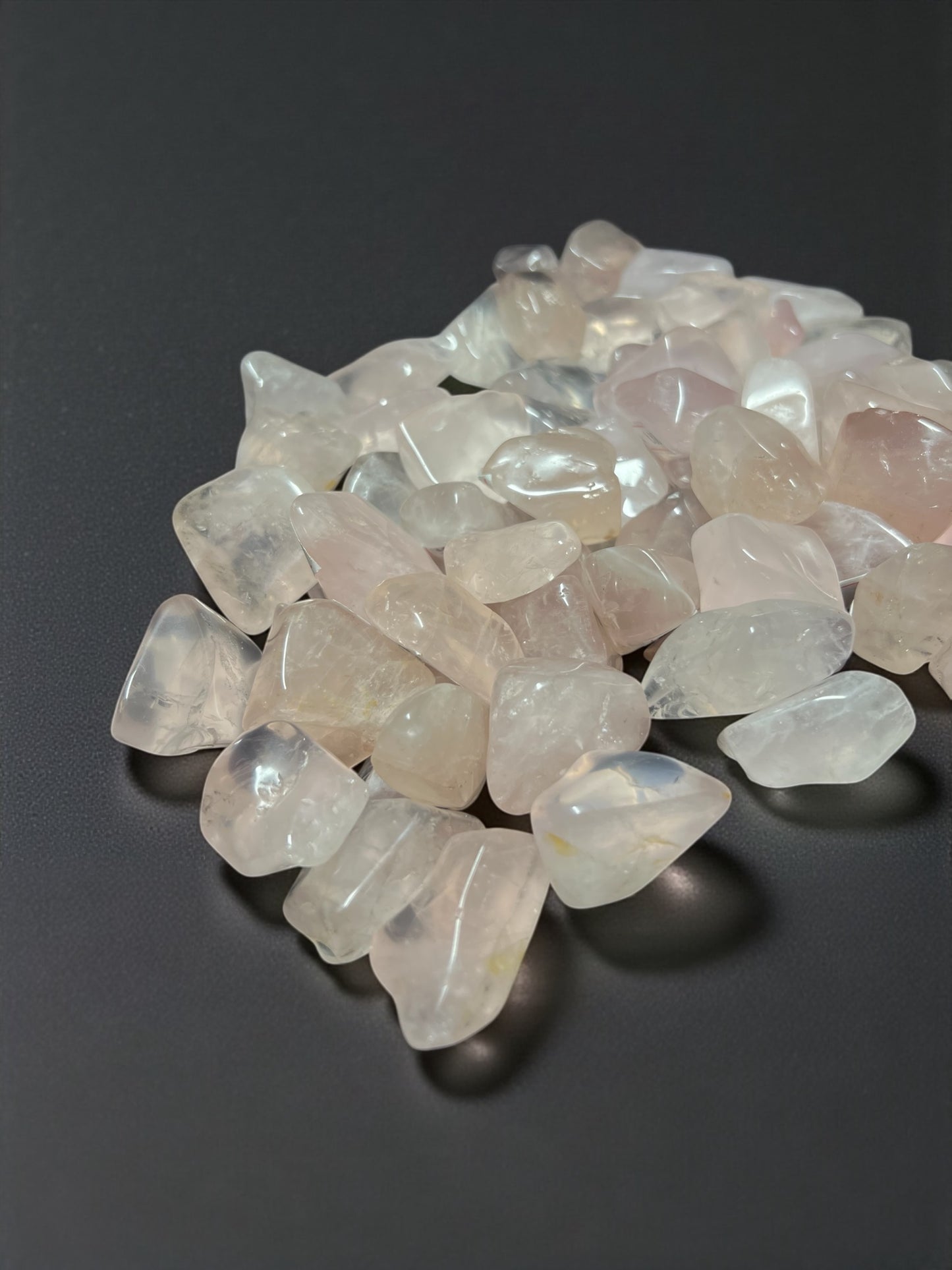 Rose Quartz Tumbles