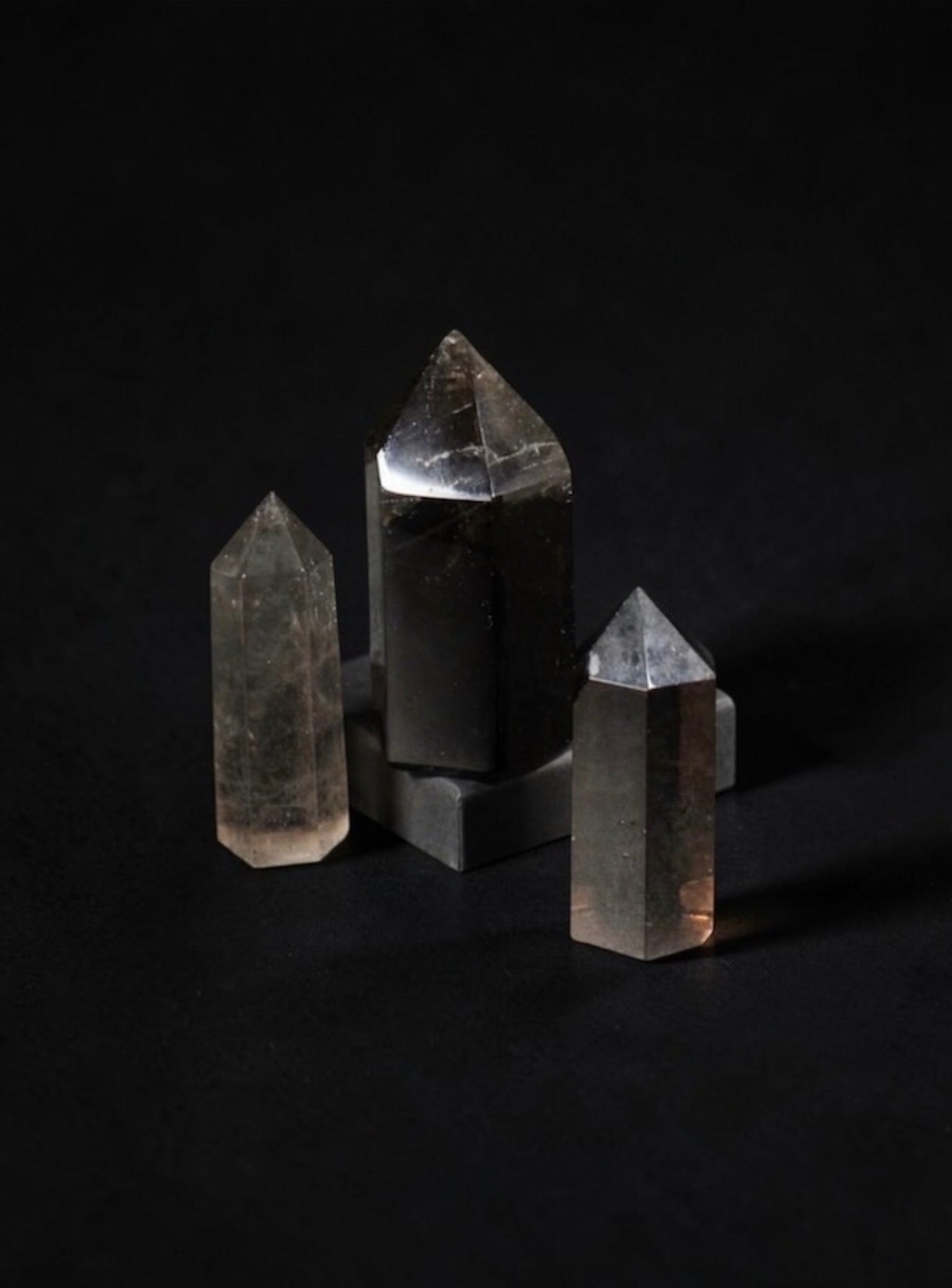 Smoky Quartz Towers