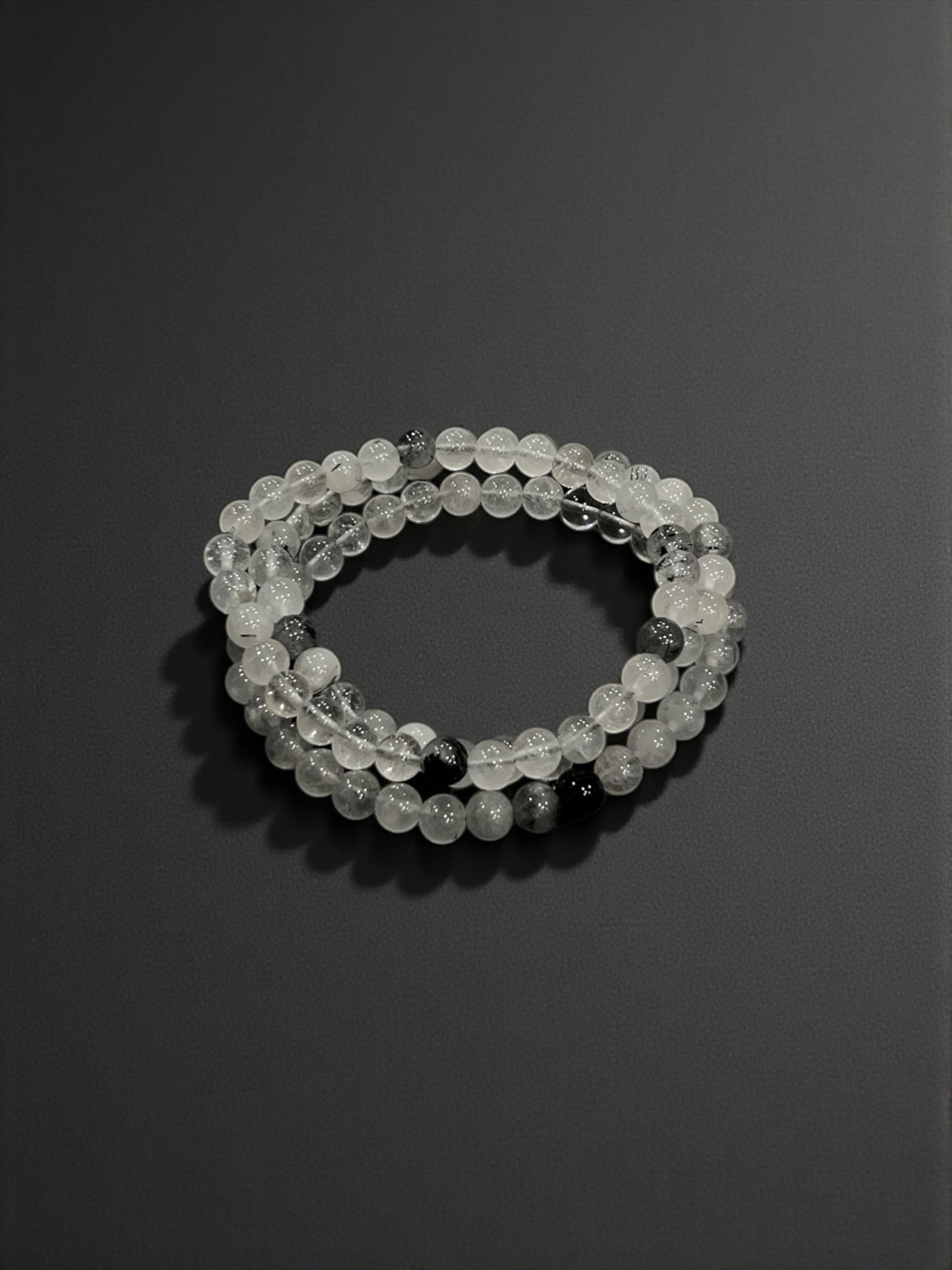 Tourmaline Quartz Bead Bracelets