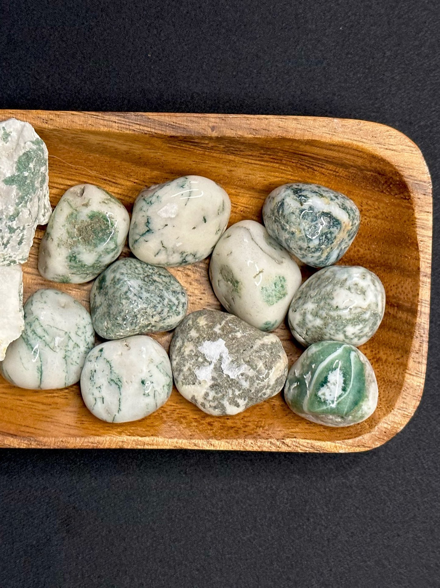 Tree Agate Tumbles
