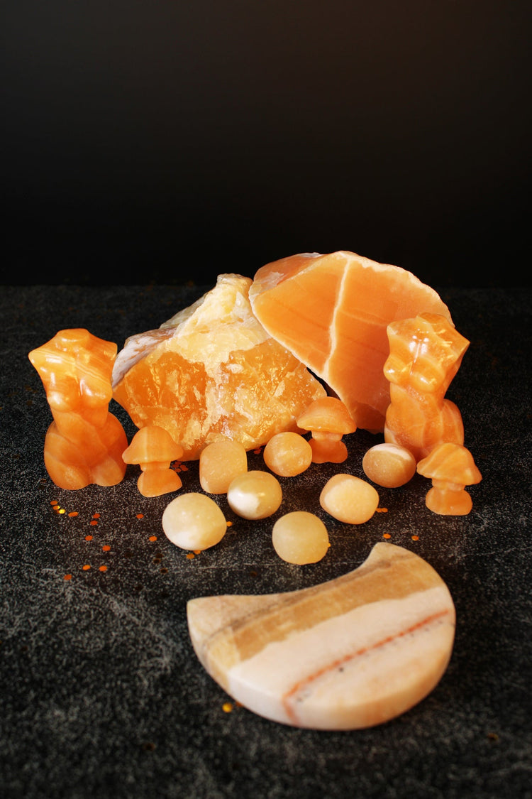 Orange Calcite