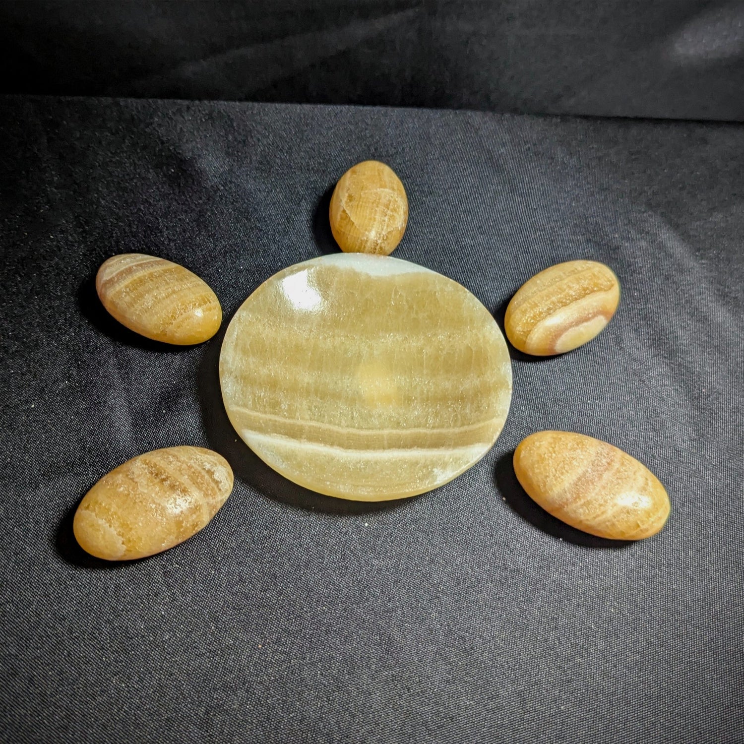 Yellow Banded Calcite