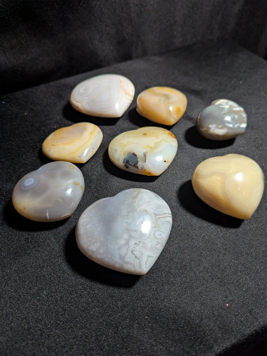 Agate Hearts