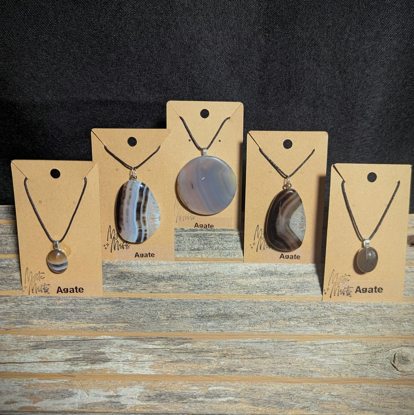 Agate Pendants