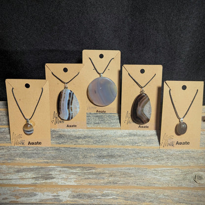 Agate Pendants