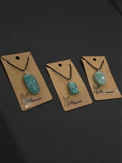 Amazonite Pendants
