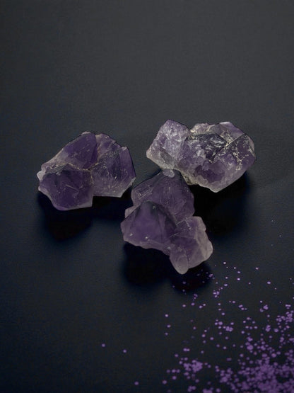 Amethyst Dark Purple Raw Clusters