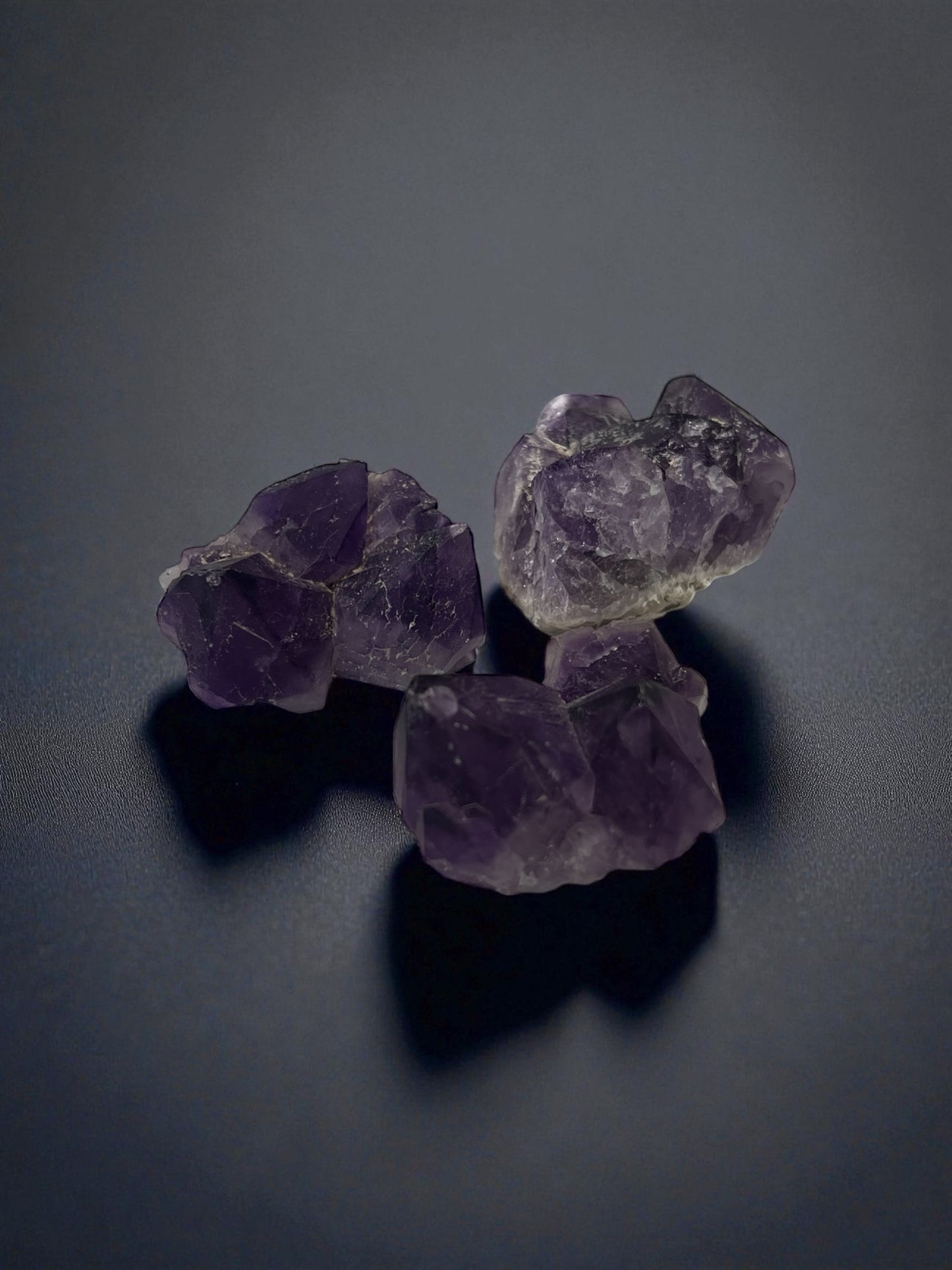 Amethyst Dark Purple Raw Clusters