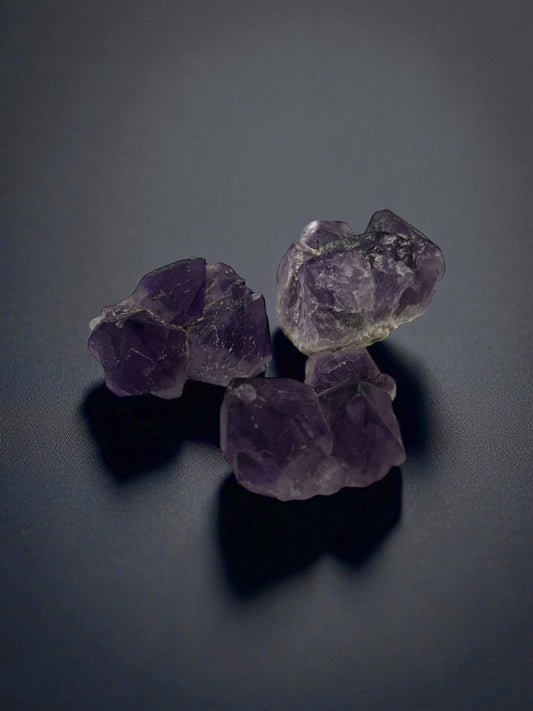 Amethyst Dark Purple Raw Clusters