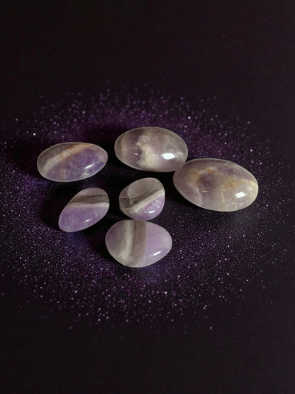 Amethyst Palmstones