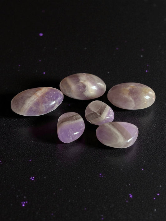 Amethyst Palmstones