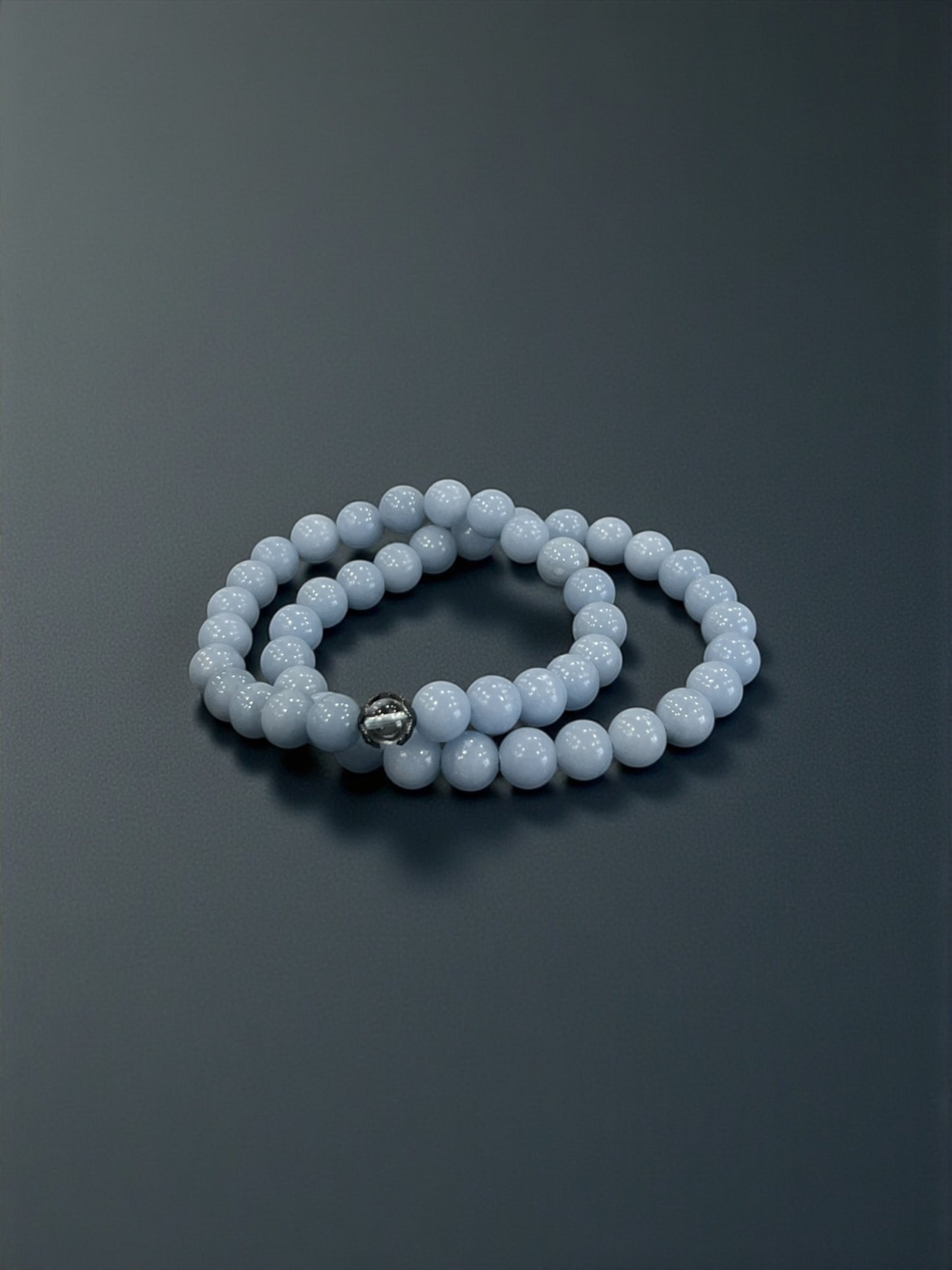 Angelite Bead Bracelets