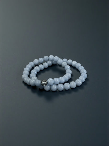 Angelite Bead Bracelets