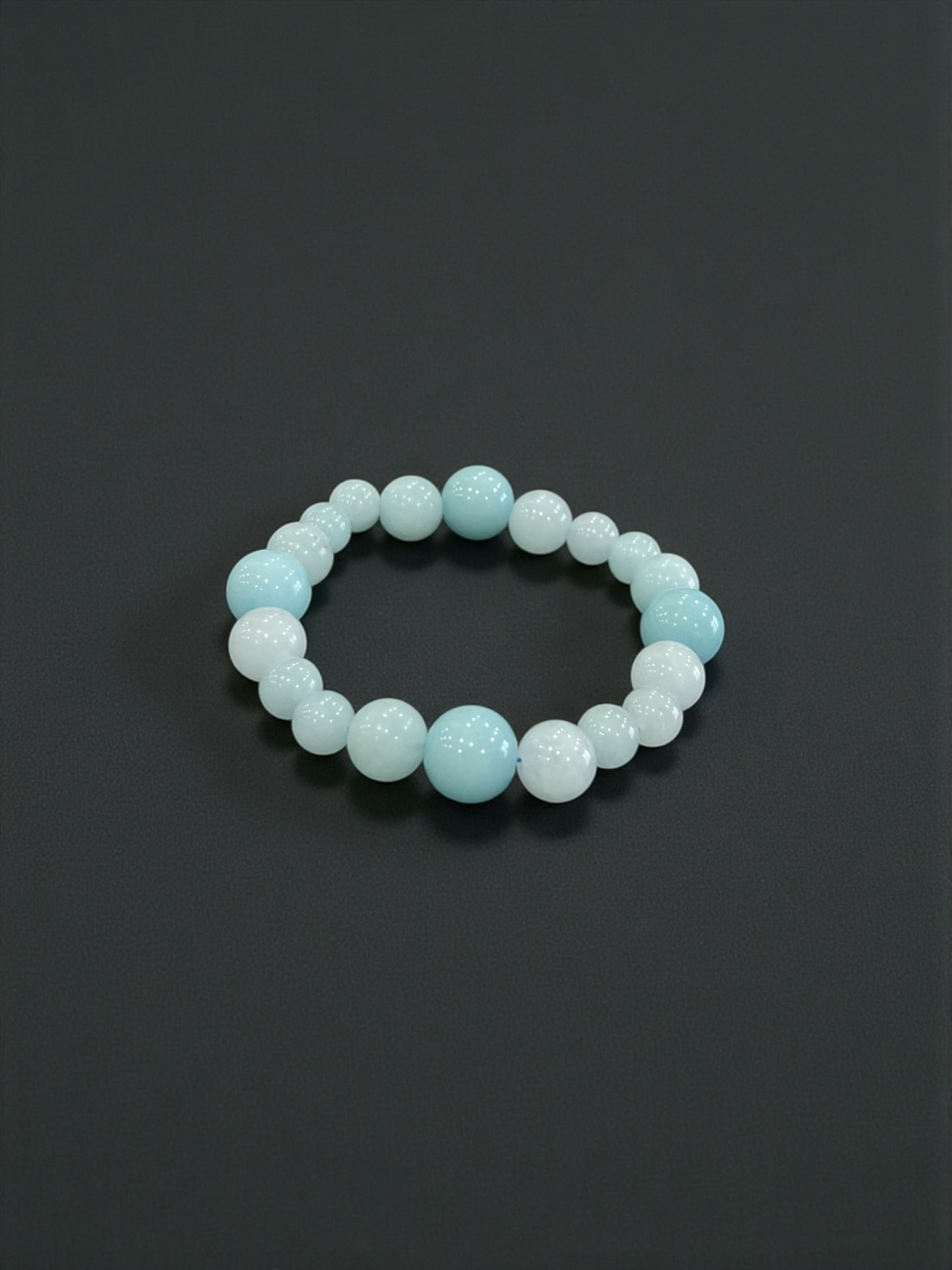 Aquamarine Bead Bracelets