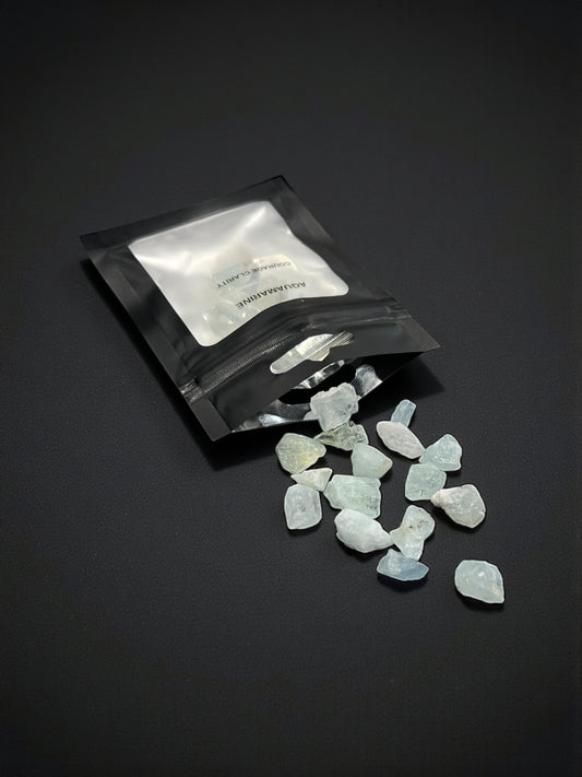 Aquamarine Crystal Chips