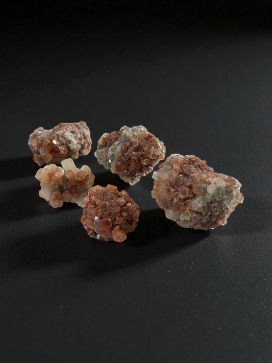 Red Aragonite Raw Specimens