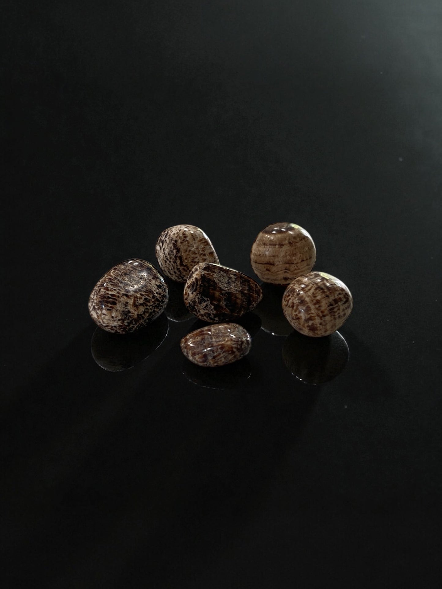 Aragonite (Red) Tumbles