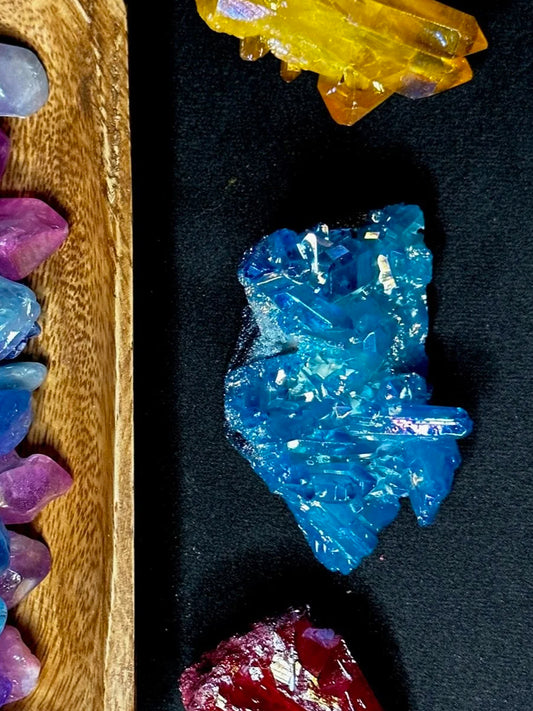 Aura Quartz Clusters