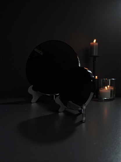 Black Obsidian Scrying Mirrors