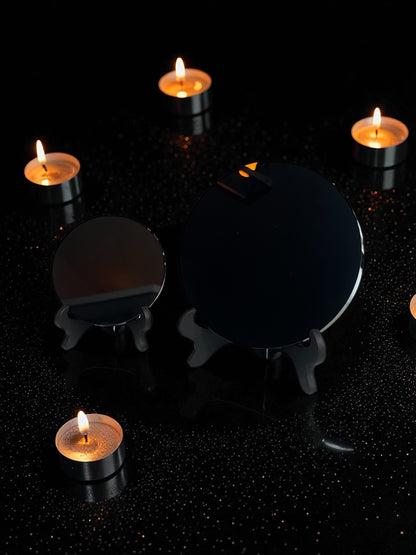 Black Obsidian Scrying Mirrors