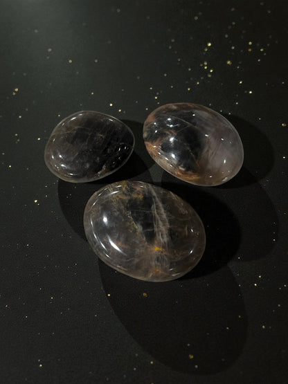 Black Moonstone Palmstones
