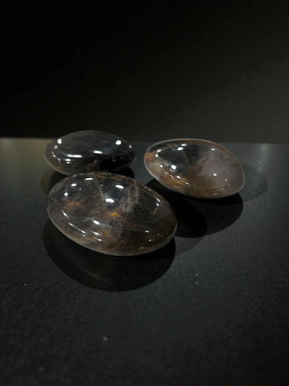 Black Moonstone Palmstones