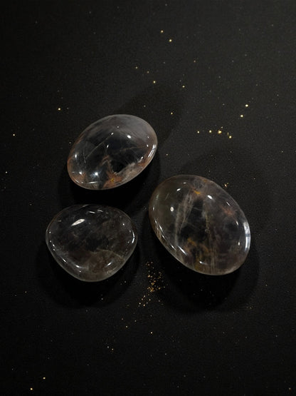 Black Moonstone Palmstones