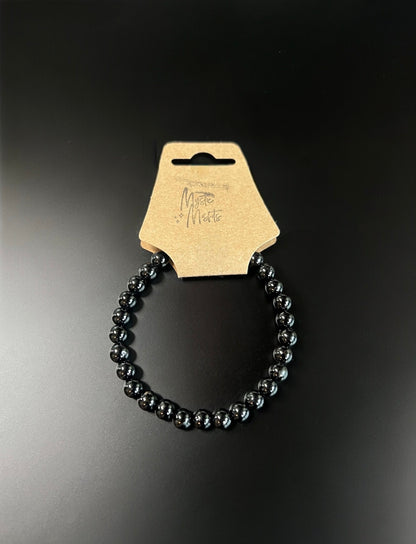 Black Obsidian Bead Bracelets