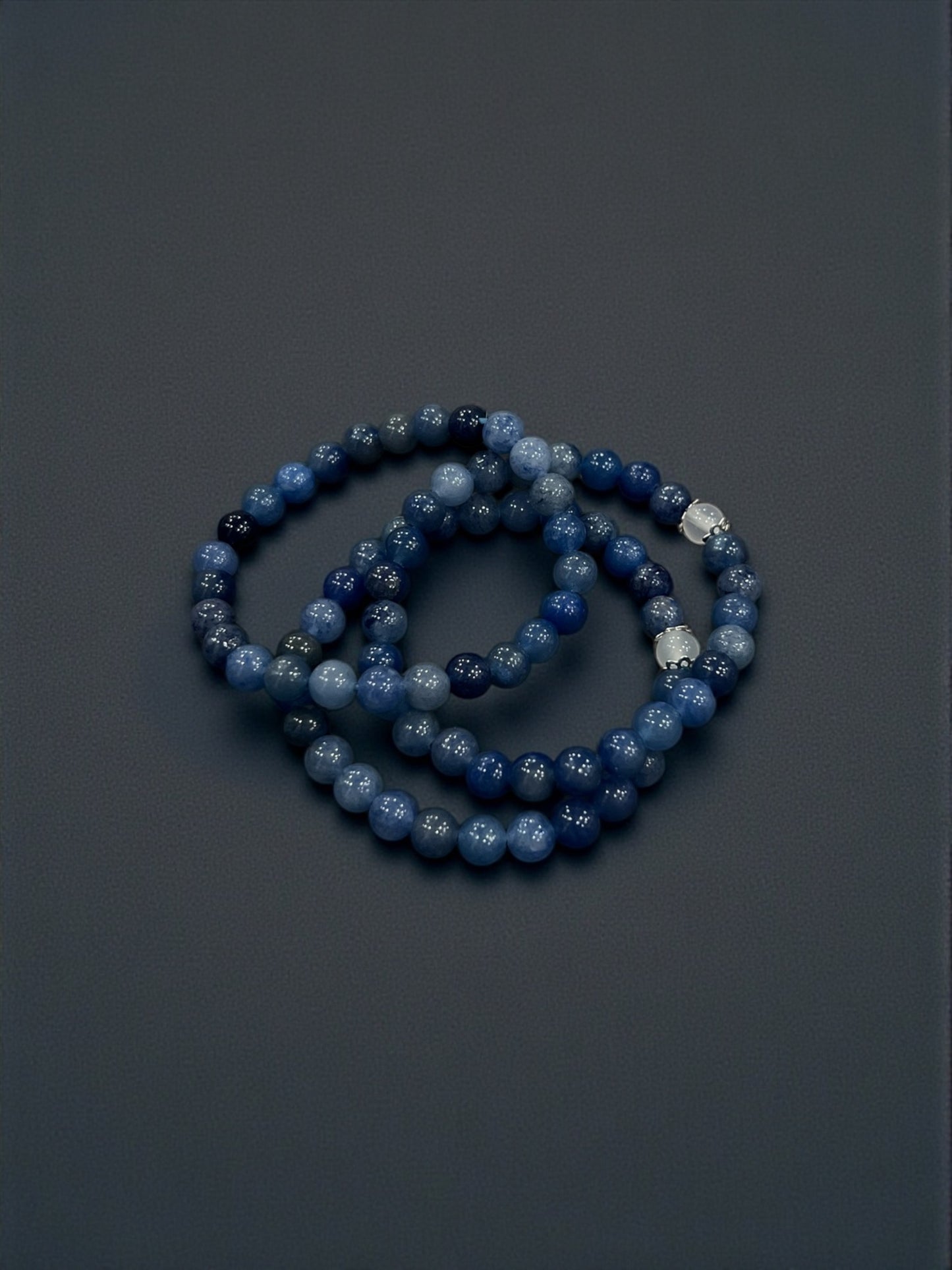 Blue Aventurine Bead Bracelets