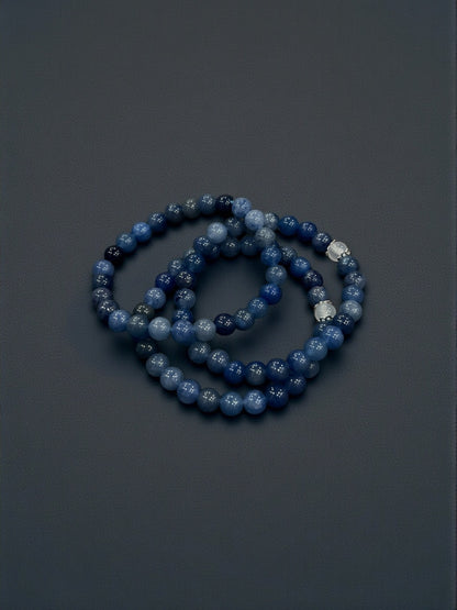 Blue Aventurine Bead Bracelets