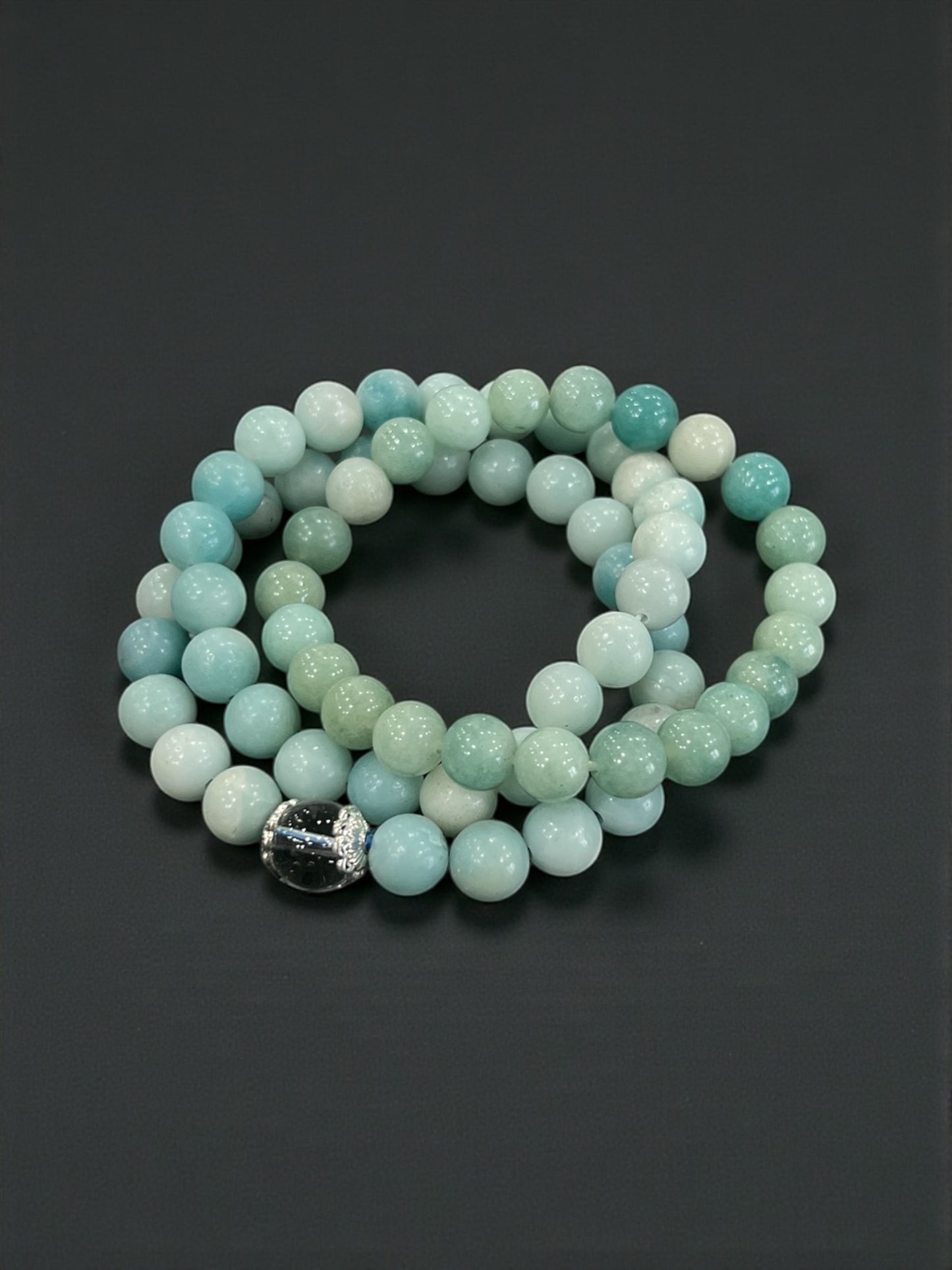 Blue Calcite Bead Bracelets