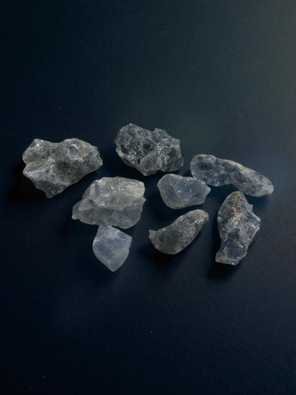 Blue Calcite Raw