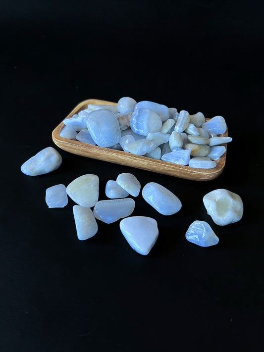 Blue Lace Agate Tumbles