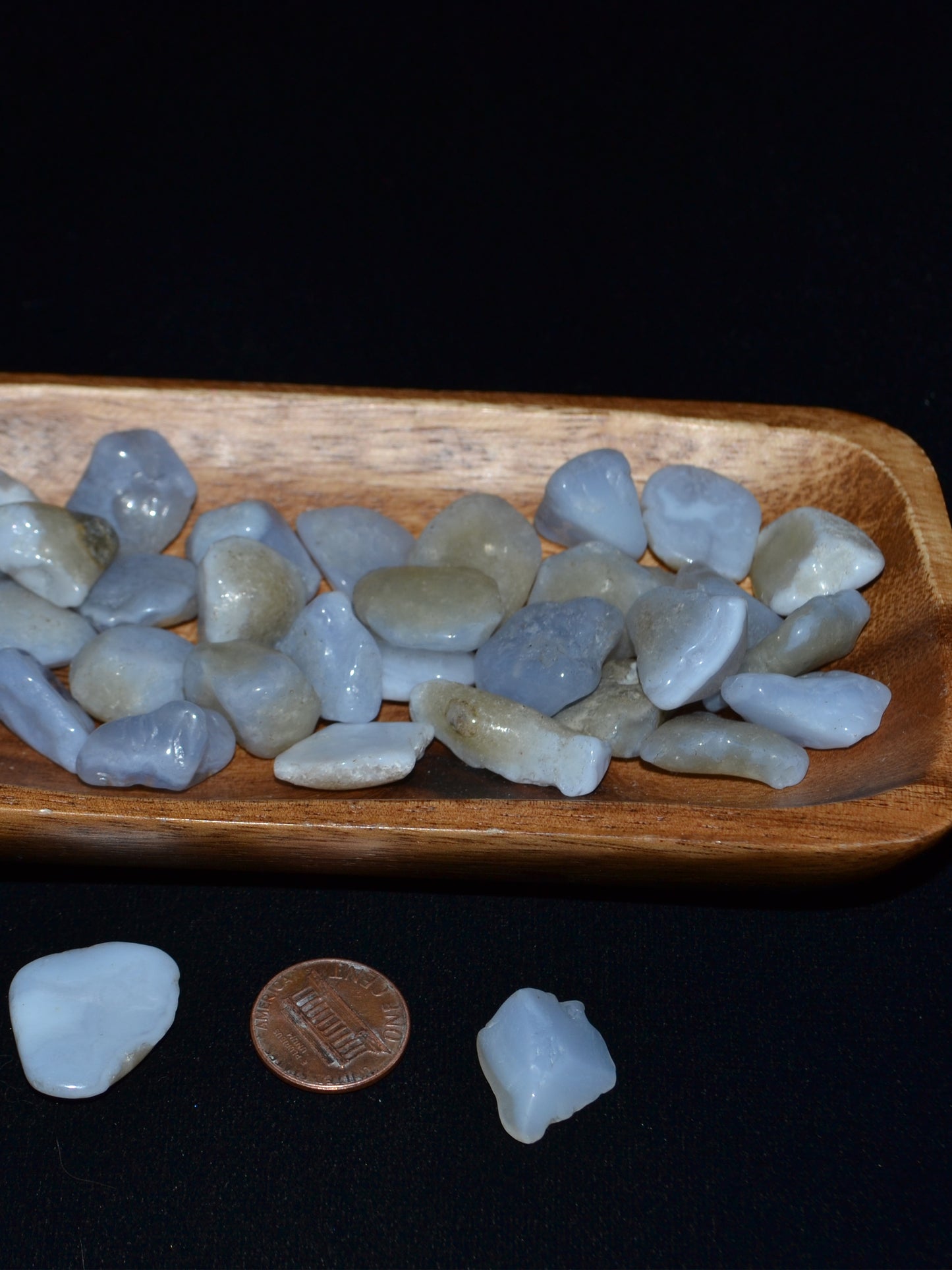 Blue Lace Agate Tumbles