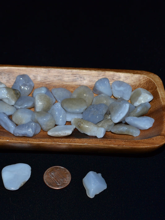 Blue Lace Agate Tumbles