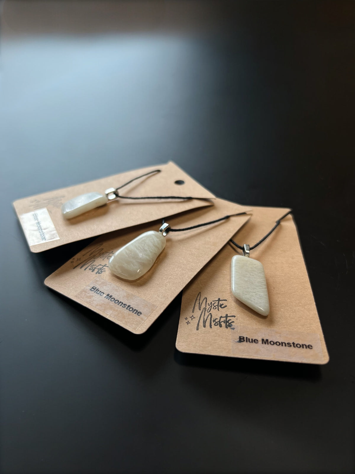 Blue Moonstone Pendants